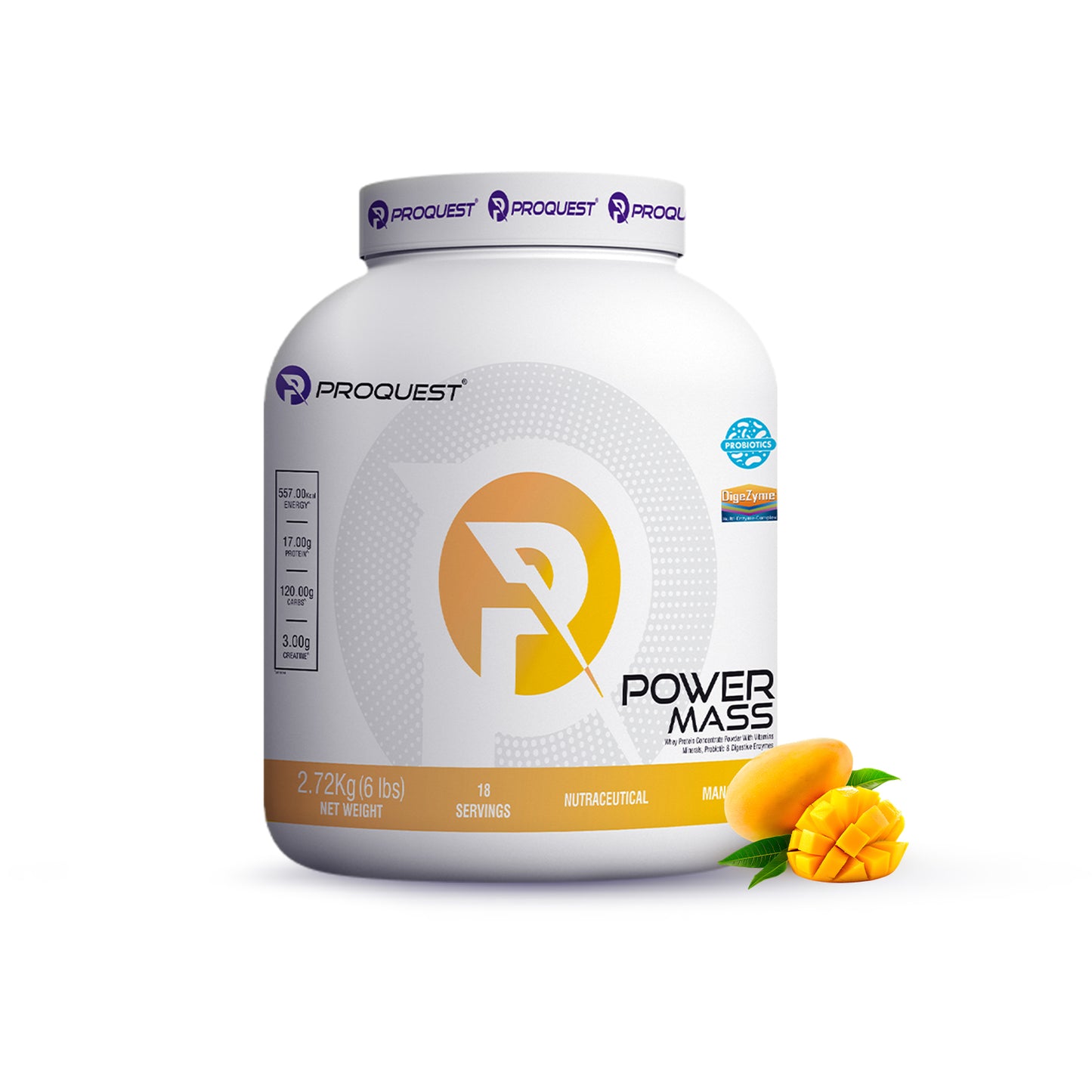 ProQuest Nutrition Power Mass Gainer | High Calorie | Supports Strength, Energy & Recovery | Ideal for Men & Women