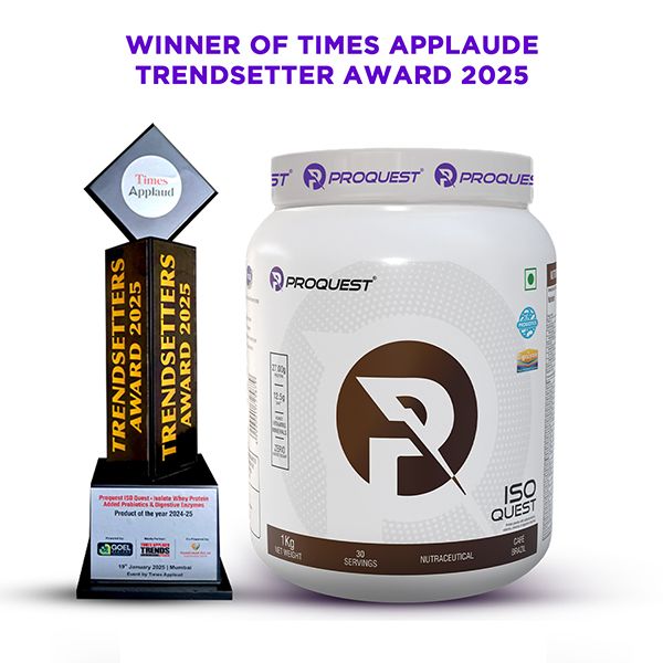 Iso Quest Isolate Whey Protein - Added Probiotics & Digestive Enzymes