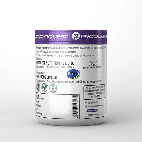Crea Quest (Creatine Monohydrate), instantly soluble & Rapid absorption