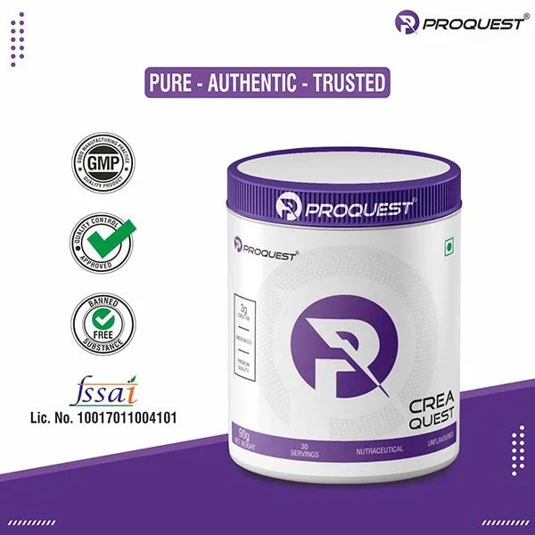 Crea Quest (Creatine Monohydrate), instantly soluble & Rapid absorption