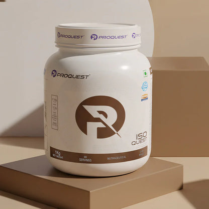 Iso Quest Isolate Whey Protein - Added Probiotics & Digestive Enzymes