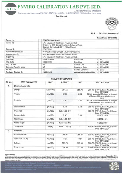 Iso Quest Isolate Whey Protein - Added Probiotics & Digestive Enzymes