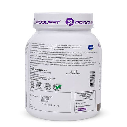 Iso Quest Isolate Whey Protein - Added Probiotics & Digestive Enzymes