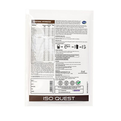 Iso Quest Isolate Whey Protein - Added Probiotics & Digestive Enzymes