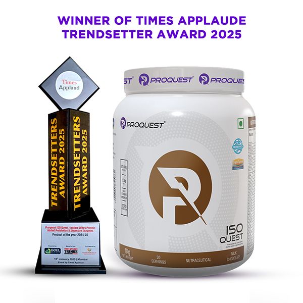 Iso Quest Isolate Whey Protein - Added Probiotics & Digestive Enzymes
