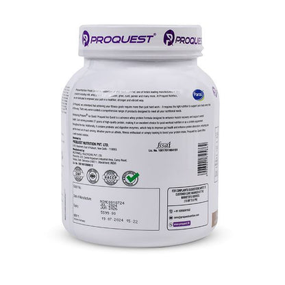 Iso Quest Isolate Whey Protein - Added Probiotics & Digestive Enzymes
