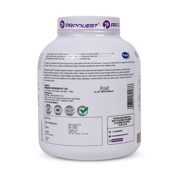 Iso Quest Isolate Whey Protein - Added Probiotics & Digestive Enzymes